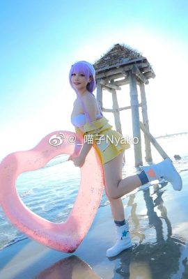 Fate/Grand Order BB 泳装 @_喵子Nyako (9 photos)