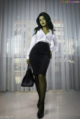 卡林卡·福克斯——女綠巨人