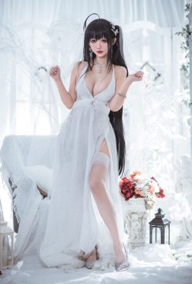 仙女月 – Taihou Pure White Wedding Dress
