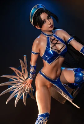 Cosplay Umeko.J Kitana Mortal Kombat Set.01